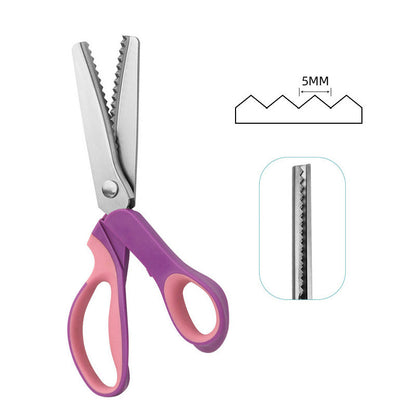 ⏳LAST DAY SALE ONLY ￡8.99!!🎉✂️Multipurpose Pinking Shears Serrated Scissors