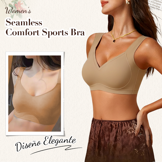 🏆Last Day Promotion-60% OFF 💝Women's Seamless Comfort Sports Bra🎉Super firming bra