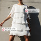 🌺Hot Sale 60% OFF💐Women's Elegant Layered Ruffle Sleeve Dress