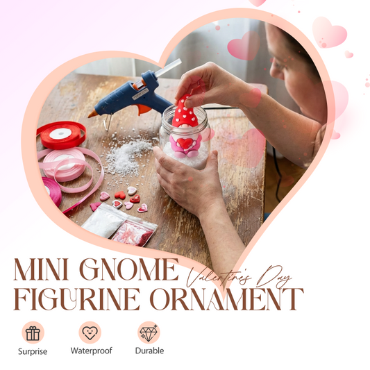 🏆Flash Sale⚡30K+ SOLD! Almost Gone💥Valentine's Day Mini Gnome Figurine Ornament