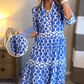 🎉This Week's Special Sales - 60% OFF✨Women’s Geometric Print V-Neck Maxi Dress