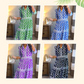 🎉This Week's Special Sales - 60% OFF✨Women’s Geometric Print V-Neck Maxi Dress