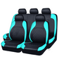 ⭐ 2026 Bestseller | 9-Pieces Full Set Universal Fit Leather Seat Covers | Refresh Your Car Interior 🔥