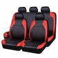 ⭐ 2026 Bestseller | 9-Pieces Full Set Universal Fit Leather Seat Covers | Refresh Your Car Interior 🔥