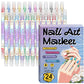 ⏳ Limited Time 50% Off! 💅🖌️Dual‑Tip Nail Art Pens