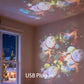 🥳2026 HOT SALE 60% OFF! ⚽Dynamic Rotating LED Light Projector🌙✨