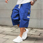 ⏳LAST DAY SALE 60% OFF !!📢Men's Casual Drawstring Capri Cargo Pants