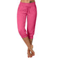 🏆 Hot Sale - 60% OFF ✨Drawstring Waist Cropped Sweatpants for Lounging