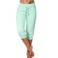 🏆 Hot Sale - 60% OFF ✨Drawstring Waist Cropped Sweatpants for Lounging