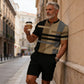 👕Summer Hot Sale 60% OFF⭐Men's Quarter-Zip Shirt & Shorts Set