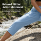 ⏳Limited-time Sale: ONLY ￡13.99!! ✨Womens Lightweight Capris Daily&Travel Quick Dry Cargo Pants with 6 Pockets 👖🌿