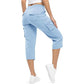 ⏳Limited-time Sale: ONLY ￡13.99!! ✨Womens Lightweight Capris Daily&Travel Quick Dry Cargo Pants with 6 Pockets 👖🌿