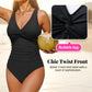 🎉 Last Day Promotion 60% OFF 🩱Women's One-Piece Swimsuit – Tummy control ruching, elegant twist-front. Wide straps stay put, no digging. Quick-dry fabric. Perfect for pool or beach. 🌊💕