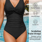 🎉 Last Day Promotion 60% OFF 🩱Women's One-Piece Swimsuit – Tummy control ruching, elegant twist-front. Wide straps stay put, no digging. Quick-dry fabric. Perfect for pool or beach. 🌊💕
