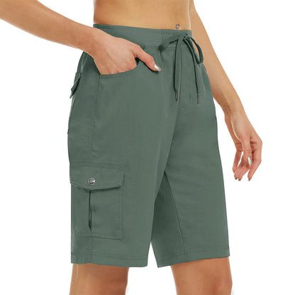 🌺Summer Hot Sale 65% OFF💐Women's Quick-Dry Cargo Shorts with Pockets