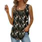 🏖️SUMMER HOT SALE 60% OFF!!👕Women's Square Neck Sleeveless Vest T-Shirt✨Soft Stretchy Basic Camisole All-Match Daily Commute Holiday Outfit🇬🇧
