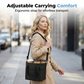 ✨60% OFF🧋 4-Cup Drink Tote with Shoulder Strap – Carry All Your Drinks, Hands-Free & Leak-Proof ☕🥤👜