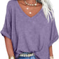 📢Summer Hot Sale 50% OFF⏰Women's Casual Loose V-Neck Top