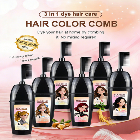 🎉This Week's Special Sales - 60% OFF✨3-in-1 Hair Dye Comb