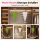 🎉This Week's Special Sales - 60% OFF✨Multi-Functional V-Shaped Double Sided Hanger Storage Rack
