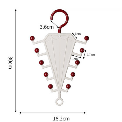 🎉This Week's Special Sales - 60% OFF✨Multi-Functional V-Shaped Double Sided Hanger Storage Rack