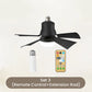 ⏳💥Summer Hot Sale 60% OFF❄️2-in-1 Portable Ceiling Fan & Light With Remote Control
