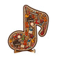 📢📢Hot Sale - 60% OFF !! ⏰Wooden Musical Note Jigsaw Puzzle🎶🧩