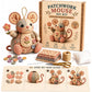 🎁Hot Sale 60% OFF🧵Handcrafted Vintage Mouse Plush Sewing Kit
