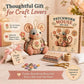 🎁Hot Sale 60% OFF🧵Handcrafted Vintage Mouse Plush Sewing Kit