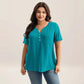 🌺Summer Hot Sale 50% OFF💐Women's Casual Plus Size Short Sleeve T-Shirt