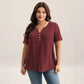 🌺Summer Hot Sale 50% OFF💐Women's Casual Plus Size Short Sleeve T-Shirt