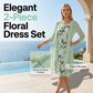 🌺Summer Hot Sale 50% OFF💐Women's Elegant Chiffon Dress & Cardigan 2-Piece Set
