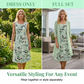 🌺Summer Hot Sale 50% OFF💐Women's Elegant Chiffon Dress & Cardigan 2-Piece Set