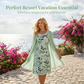 🌺Summer Hot Sale 50% OFF💐Women's Elegant Chiffon Dress & Cardigan 2-Piece Set