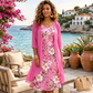 🌺Summer Hot Sale 50% OFF💐Women's Elegant Chiffon Dress & Cardigan 2-Piece Set