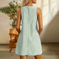 🌺Summer Hot Sale 60% OFF💐Women's Casual Striped Adjustable Straps Sleeveless Romper Dress