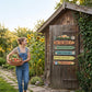 ⏳Limited-time 60% off⏰Rustic Wooden Garden Hanging Sign Wall Decor Plaque🏡