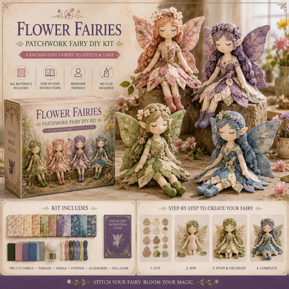 🔥💝LAST DAY 59% OFF🧵Fairy Patchwork DIY Collection
