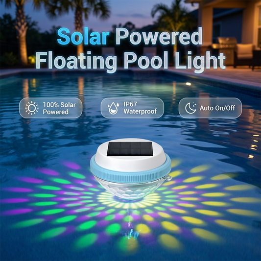 🎉This Week's Special Sales - 60% OFF✨LED Solar Floating Pool Light