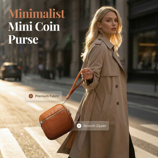 🎉This Week's Special Sales - 60% OFF✨Minimalist Mini Coin Purse with Wrist Strap
