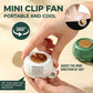 📢❄️Summer Hot Sale 60% OFF⏰Portable Silent Mini Clip-On Bladeless Fan