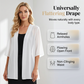 🏆LAST DAY SALE 60% OFF!!🎁✨Women's Chiffon Open Front Cardigan Loose