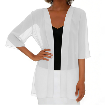 🏆LAST DAY SALE 60% OFF!!🎁✨Women's Chiffon Open Front Cardigan Loose