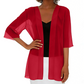 🏆LAST DAY SALE 60% OFF!!🎁✨Women's Chiffon Open Front Cardigan Loose