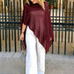 🌺Summer Hot Sale 50% OFF💐Women's Hollow Out Knit Shawl Poncho