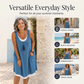 🌺Summer Hot Sale 60% OFF💐Women's Sleeveless Fake 2-Piece Dress