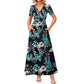 🌺Summer Hot Sale 60% OFF💐Elegant 3D Floral Maxi Dress