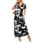🌺Summer Hot Sale 60% OFF💐Elegant 3D Floral Maxi Dress