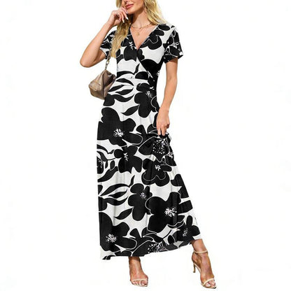 🌺Summer Hot Sale 60% OFF💐Elegant 3D Floral Maxi Dress