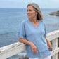 ⏳ Limited Time 50% Off! 🧥 Women's V-Neck Casual Short Sleeve Top